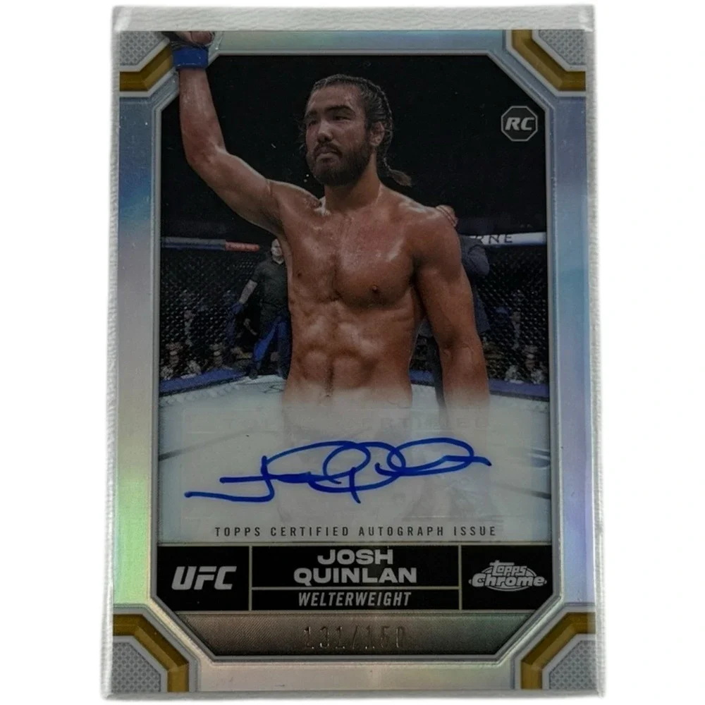 JOSH QUINLAN 2024 TOPPS CHROME ROOKIE AUTOGRAPH‎ REFRACTOR AUTO /150 Q3841